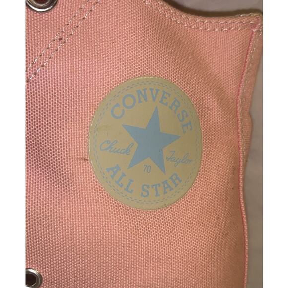 Converse Chuck 70 Hi x Golf Le Fleur Tyler The Creator Pink Chenille Unisex 9/11 - Picture 10 of 16